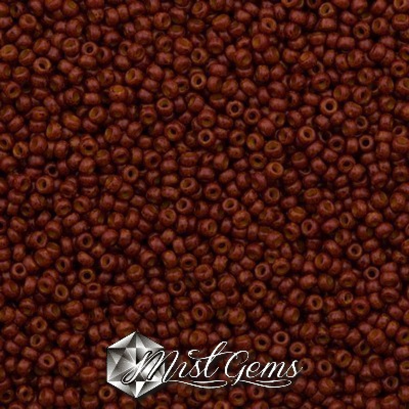Miyuki Round Rocailles 11/0 RR-2044 Special Dyed Reddish Brown