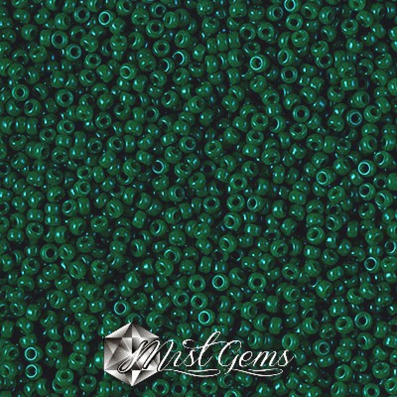 Miyuki Round Rocailles 11/0 RR-2048  Special Dyed Hunter Green