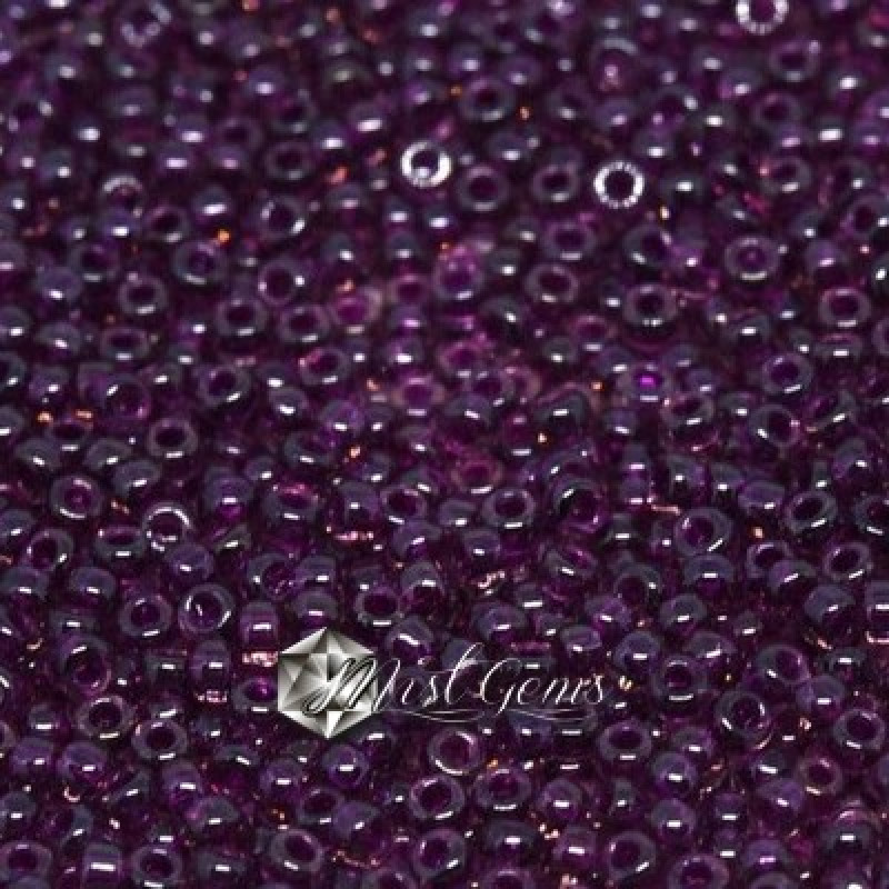 Miyuki Round Rocailles 11/0 RR-2236 Transparent Luster Raspberry 