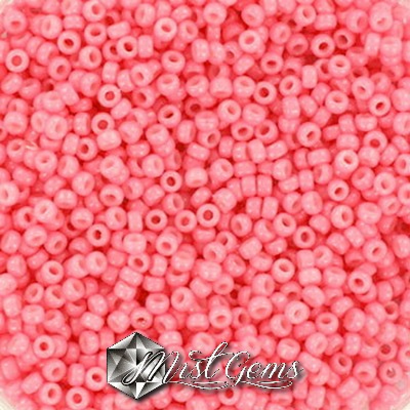 Miyuki Round Rocailles 11/0 RR-4467 Duracoat Opaque Carnation 