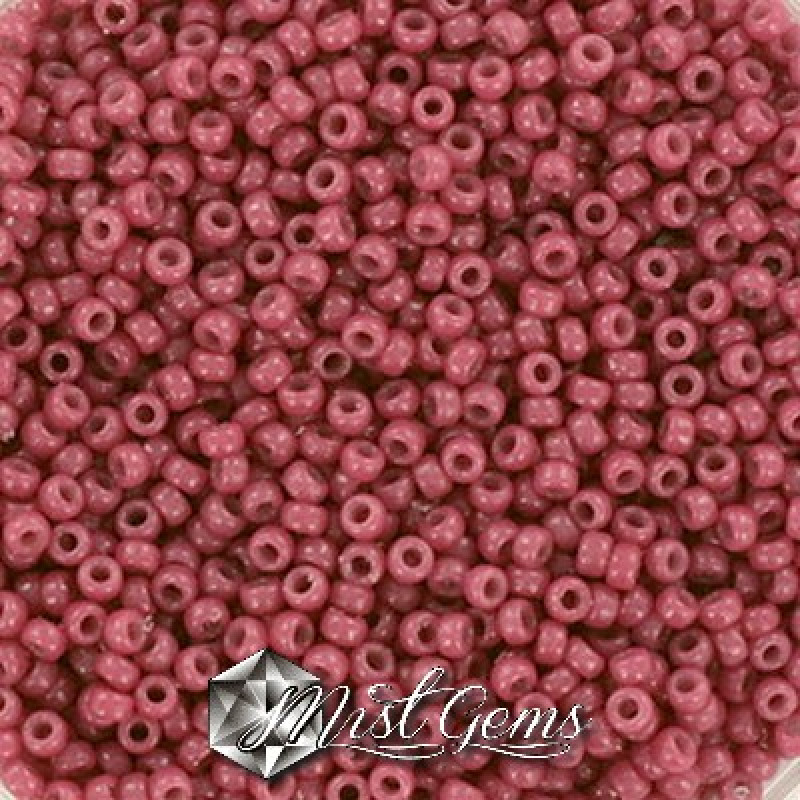 Miyuki Round Rocailles 11/0 RR-4468 Duracoat Opaque Pansy