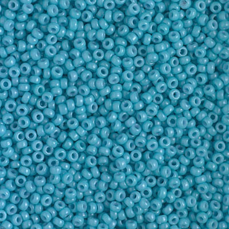 Miyuki Round Rocailles 11/0 RR-4478 Duracoat Opaque Nile Blue