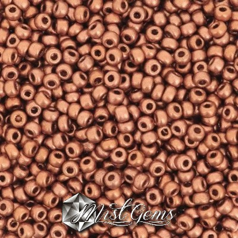 Miyuki Round Rocailles 11/0 RR-4589  Vintage Copper
