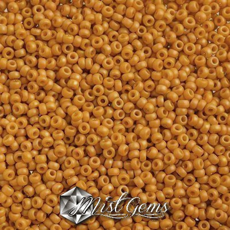 Miyuki Round Rocailles 11/0 RR-4692 Opaque Glazed Frosted Citron