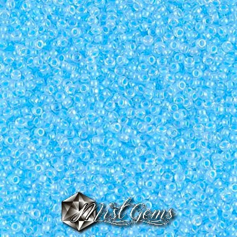 Miyuki Round Rocailles 4300-15/0 RR 4300 Luminous Turquoise