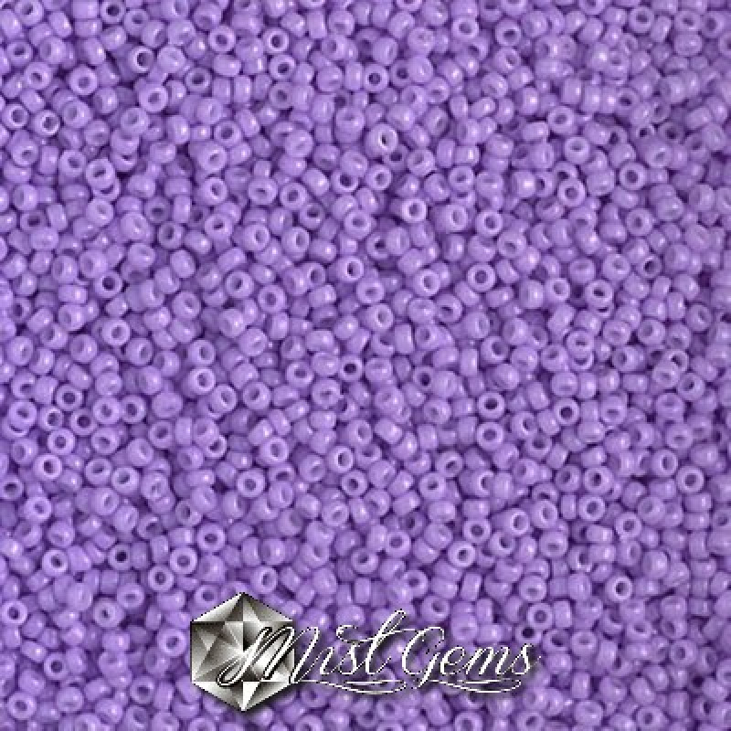 Miyuki Round Rocailles 4488-15/0 RR 4488 Duracoat Opaque Columbine 