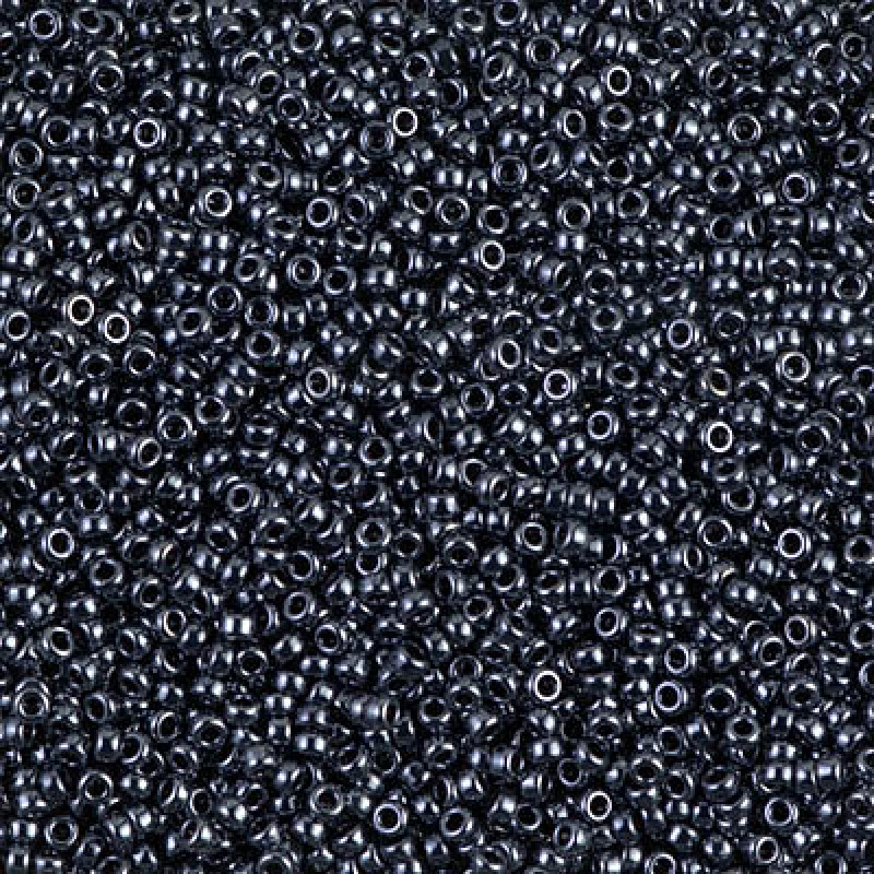 Miyuki Round Rocailles 451-15/0 RR 0451 Gunmetal
