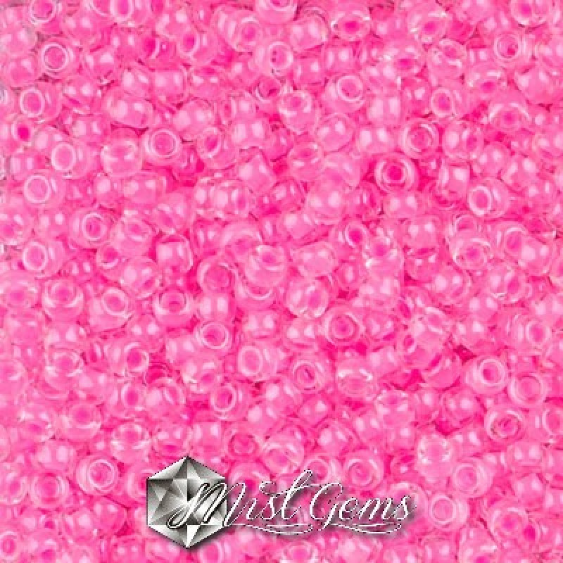 Miyuki Round Rocailles 8/0 RR 4299 Luminous Pink