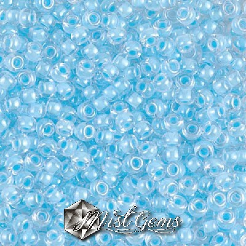 Miyuki Round Rocailles 8/0 RR 4300 Luminous Ocean Blue