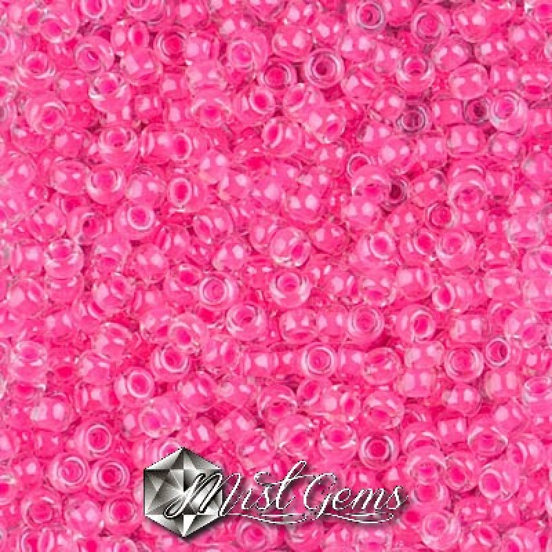 Miyuki Round Rocailles 8/0 RR 4301 Luminous  Pink