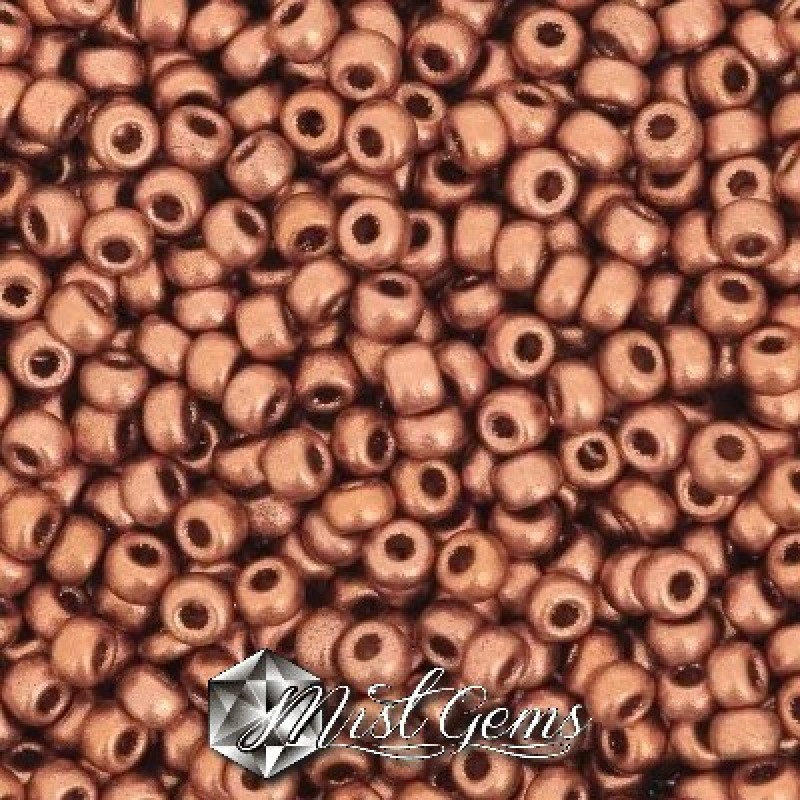 Miyuki Round Rocailles 8/0 RR 4589 Vintage Copper