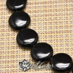 Agate Banuti Negre 15X6mm-6buc