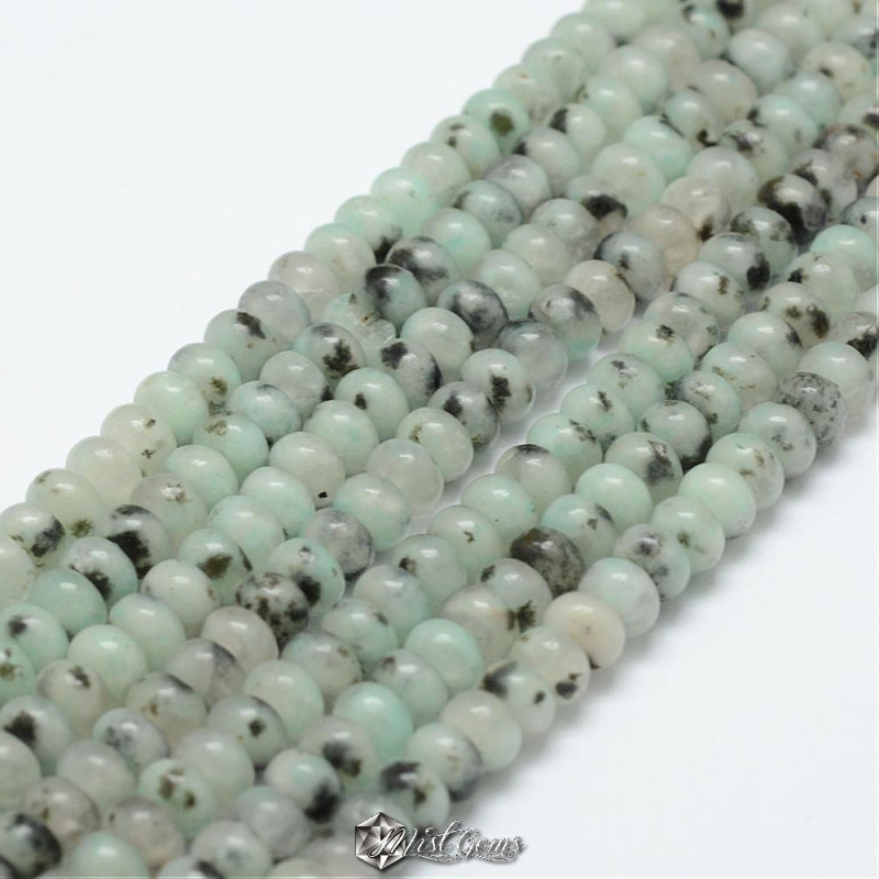 Jasp Rondele 6X4mm -10 buc.