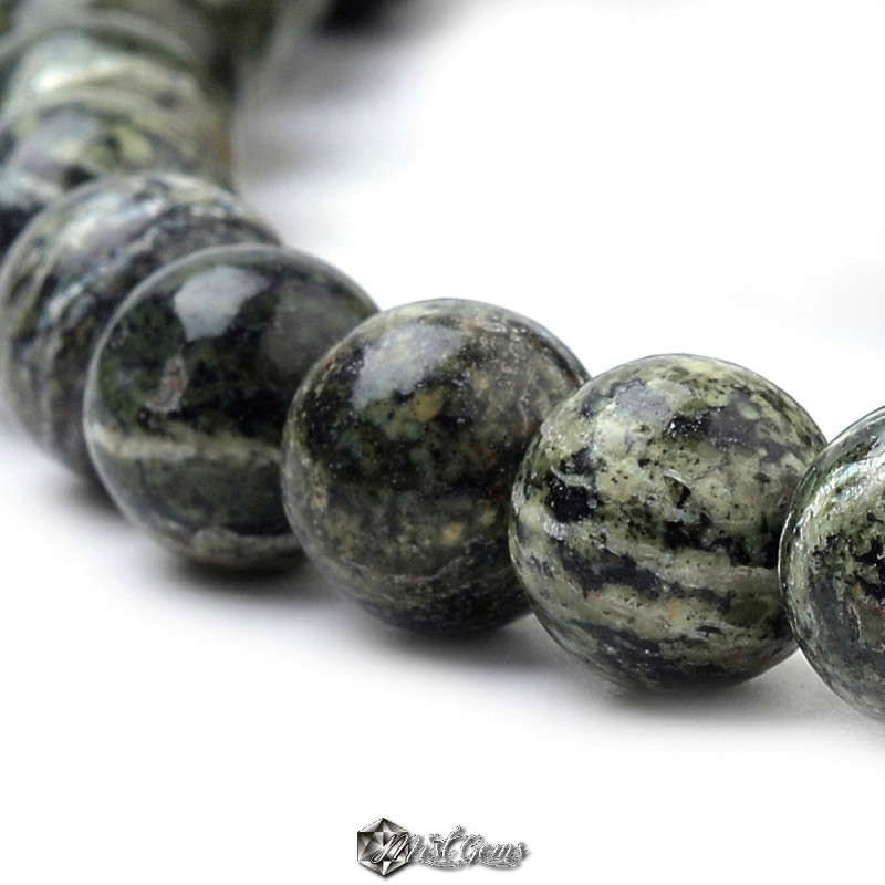 Jasp Zebra Sfere 8mm -10 buc.