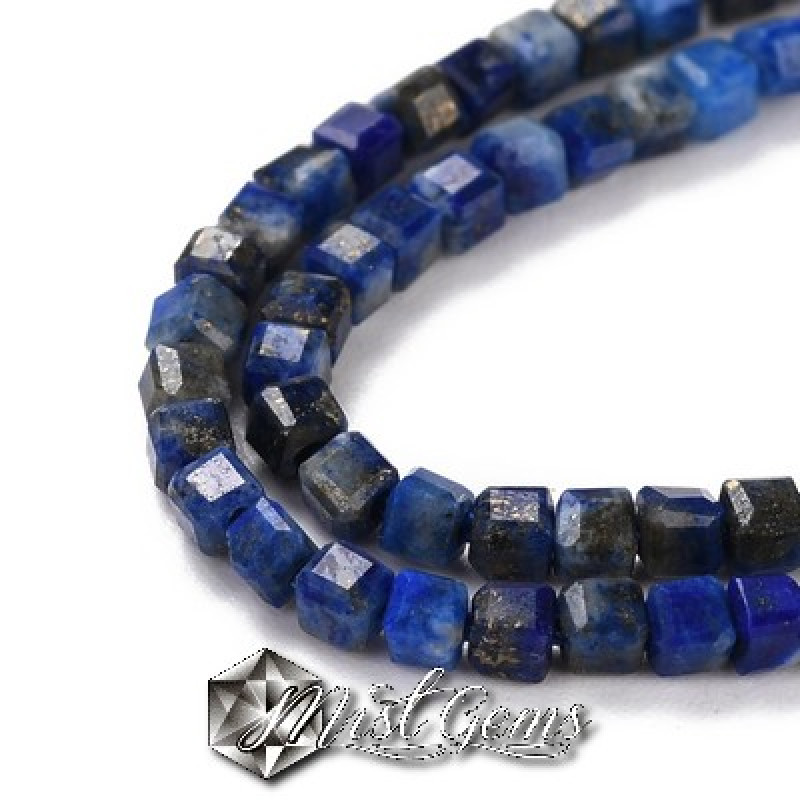 Lapis Lazuli Cuburi 2mm-20 buc