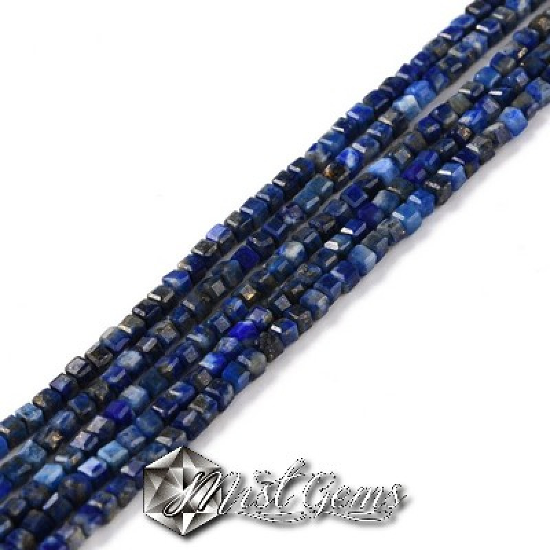 Lapis Lazuli Cuburi 2mm-20 buc