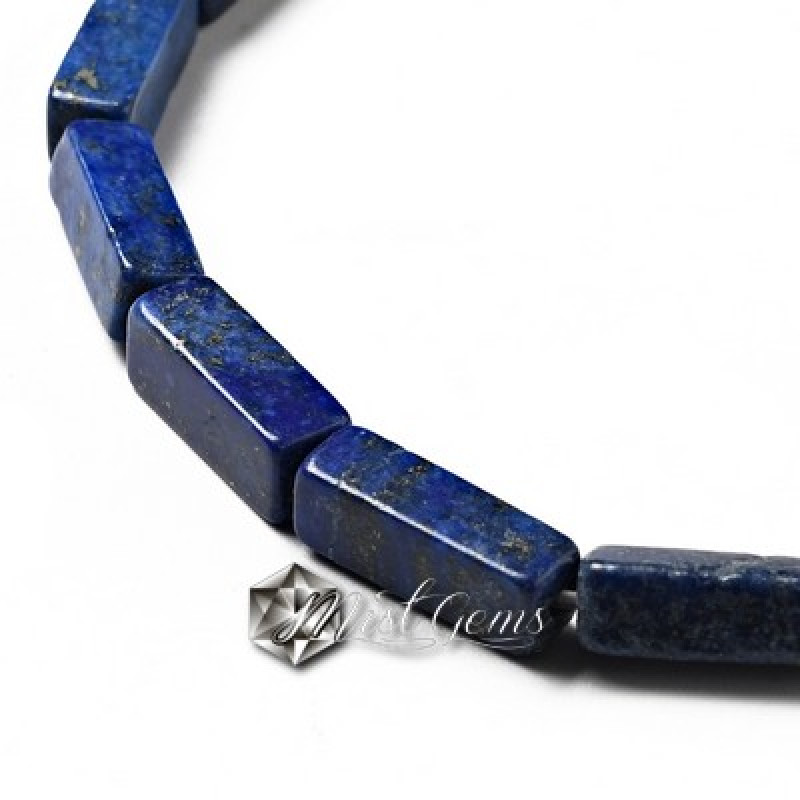 Lapis Lazuli Cuboid 12-13X4.5mm-4 buc