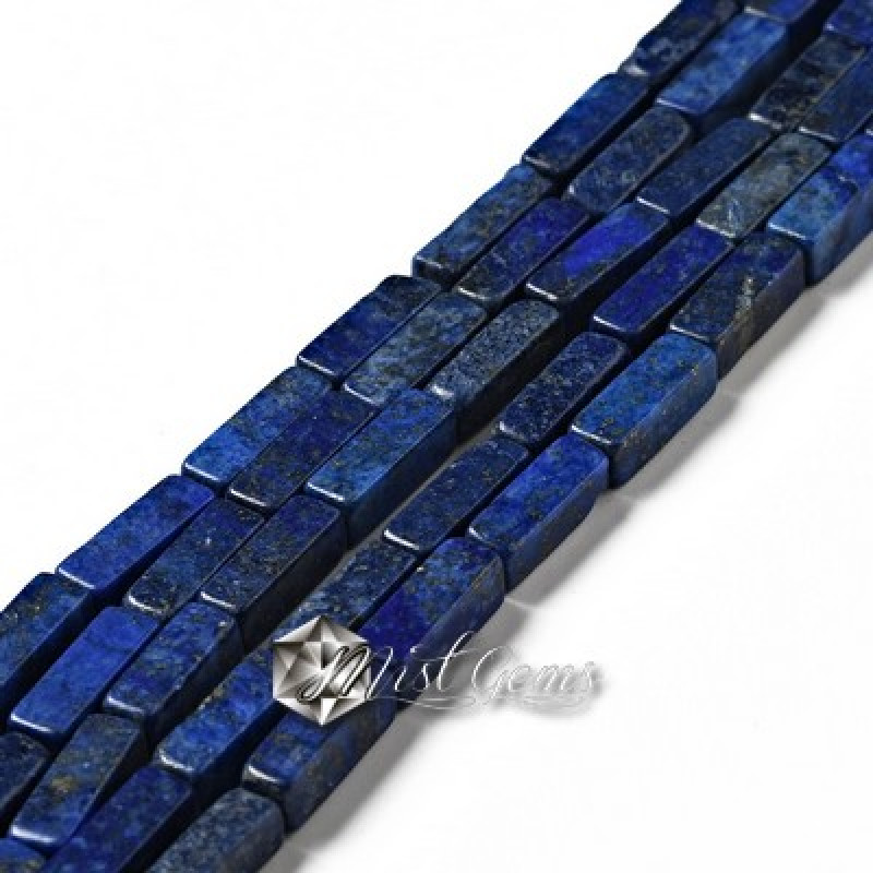 Lapis Lazuli Cuboid 12-13X4.5mm-4 buc
