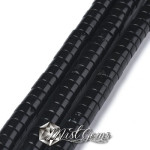 Onix Rondele Heishi 6X3mm-10 buc