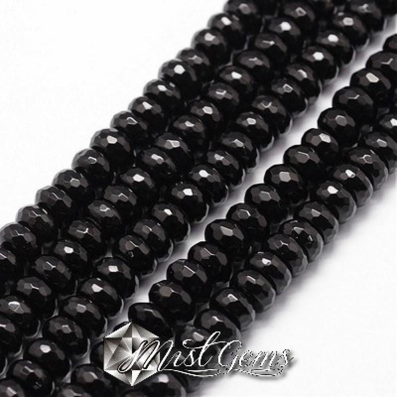 Onix Rondele Fatetate 6X3mm-10 buc