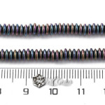 Hematit disc,heishi, culoare auriu -4X1.5mm-1sir