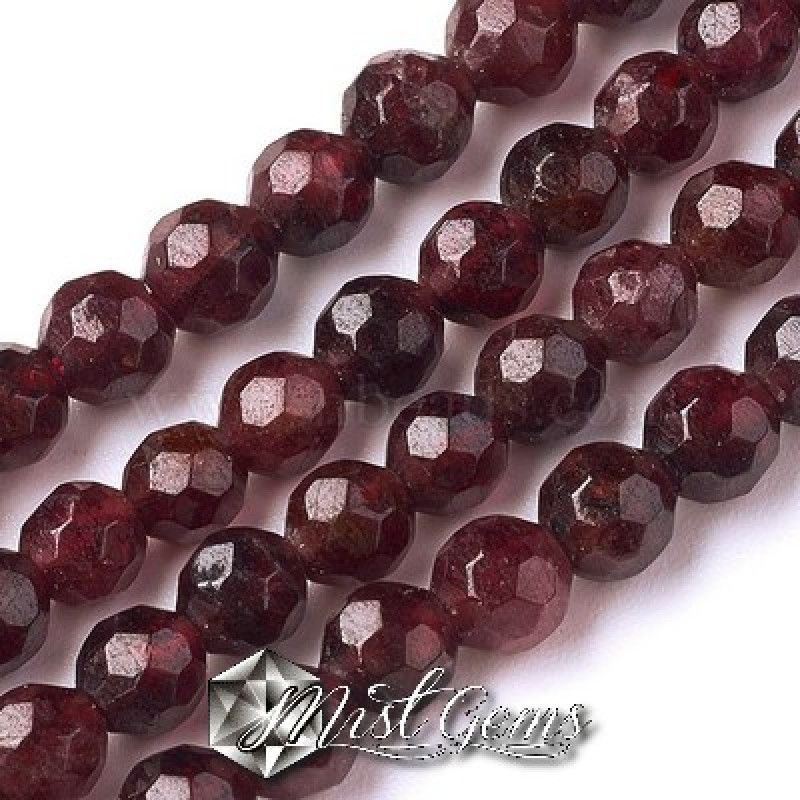 Sfere Granat Fatetate 4mm-1 sir
