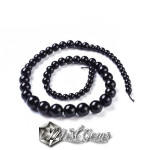 Obsidian  margele graduale-6-12mm-1sir