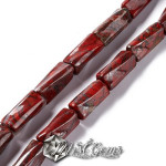 Jasp Brecciat,cilindru rasucit 20mm-1 buc