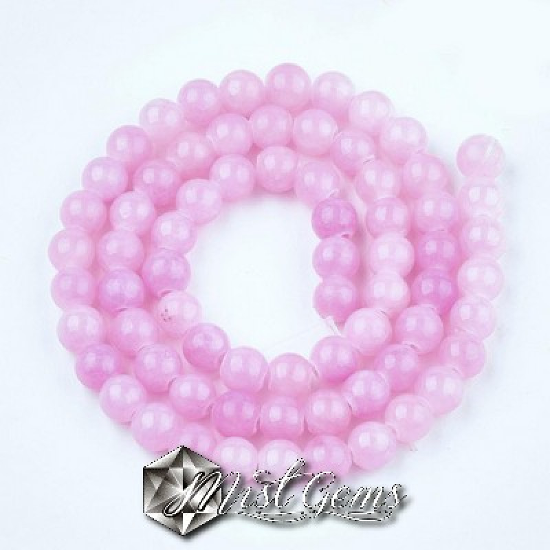 Jad Sfere 4mm Roz-Violet-20 buc