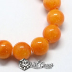 Jad Sfere 4mm Orange-20 buc