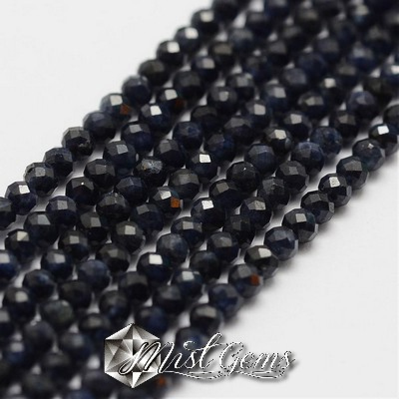 Sfere Safire Fatetate 2mm-20buc.
