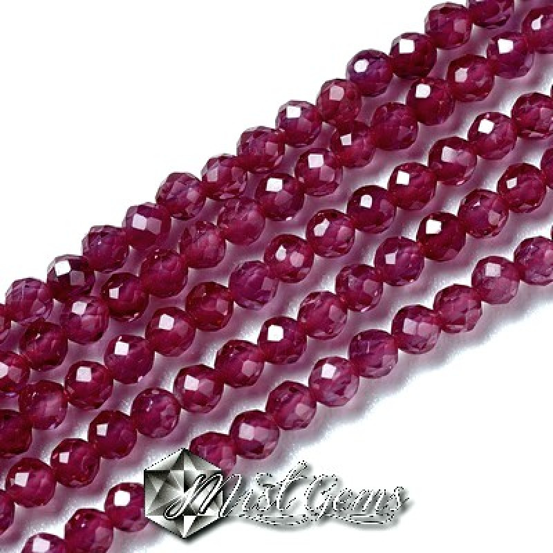 Sfere Granat Fatetate 2-2.5mm-20 buc.