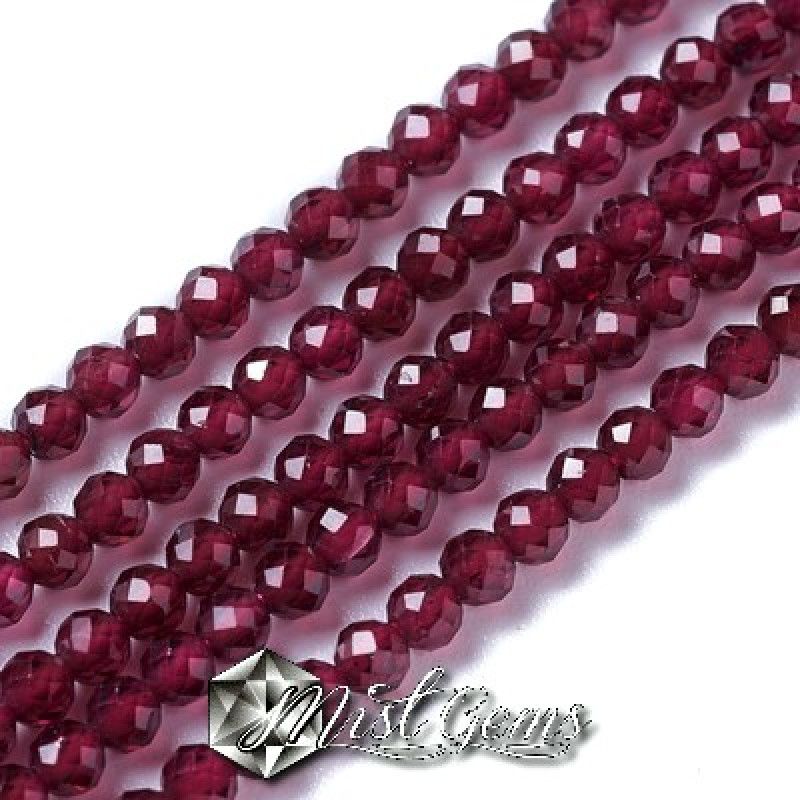 Sfere Granat Fatetate 3.5mm-20 buc.