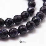 Goldstone Sfere Fatetate Albastre 4mm-20 buc