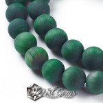 Ochi de tigru sfere 4mm,verde mat -20 buc