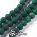 Ochi de tigru sfere 4mm,verde mat -20 buc
