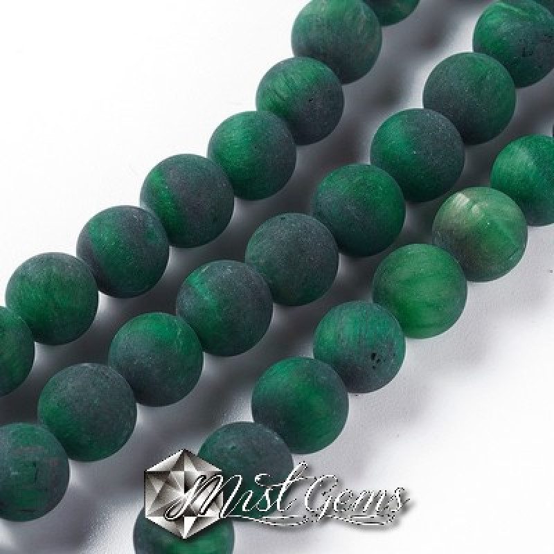 Ochi de tigru sfere 4mm,verde mat -20 buc