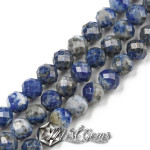 Lapis Lazuli Sfere Fatetate 4.0mm-15 buc