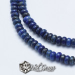 Lapis lazuli rondele 4mm-20buc.