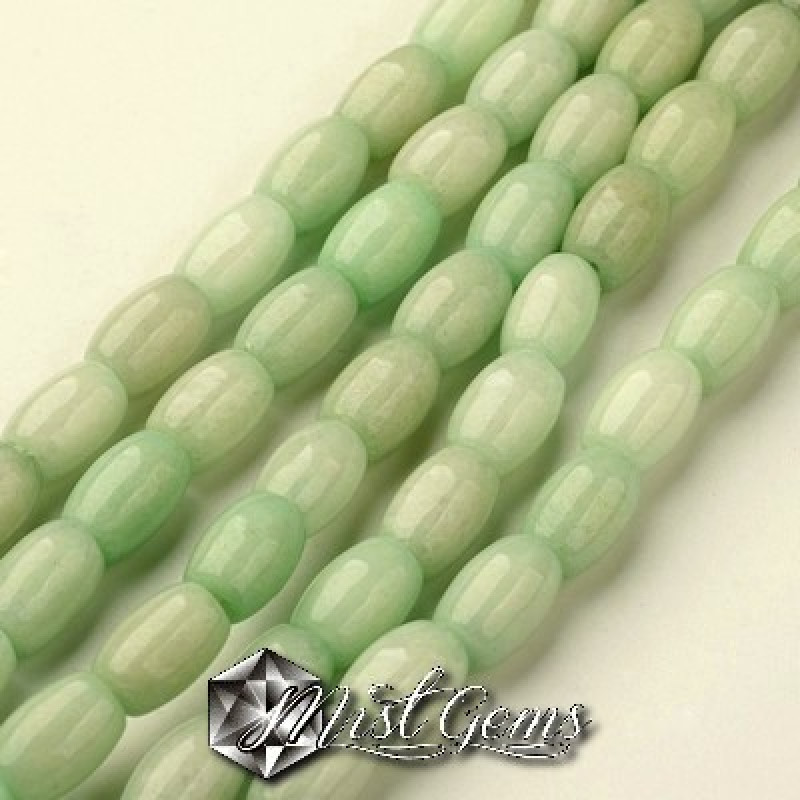 Jad "Bob de Orez" Verde 9X6-7mm -10 buc