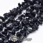 Chipsuri Mici Goldstone Bleumarin, 1.5~4.5x3~13x2.5~8mm-1sir 37cm