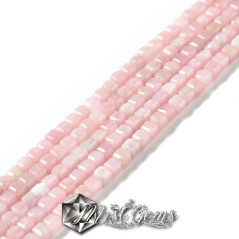 Cuburi Opal Fatetate 3mm-26buc.