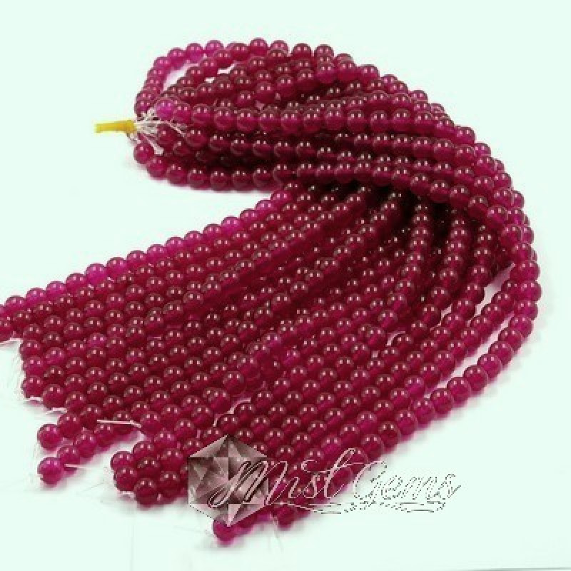 Jad Sfere 6mm Magenta-20 buc