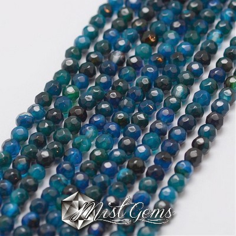 Agate Striped  Fatetate Sfere 4mm-20 buc