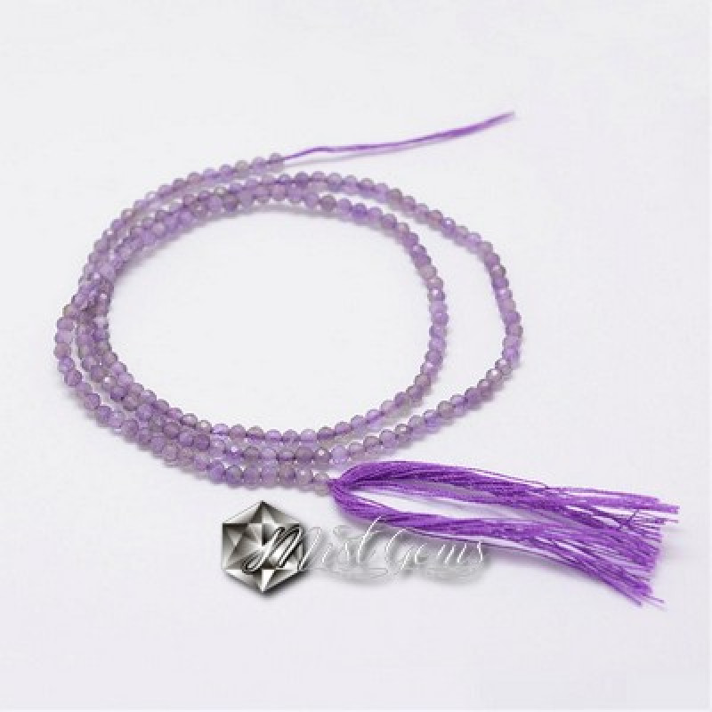Ametist Sfere Fatetate 2-2.5mm-1 sir