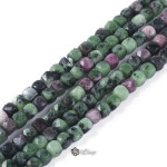 Cuburi Ruby in Zoisite Fatetate 4.5mm-20buc.