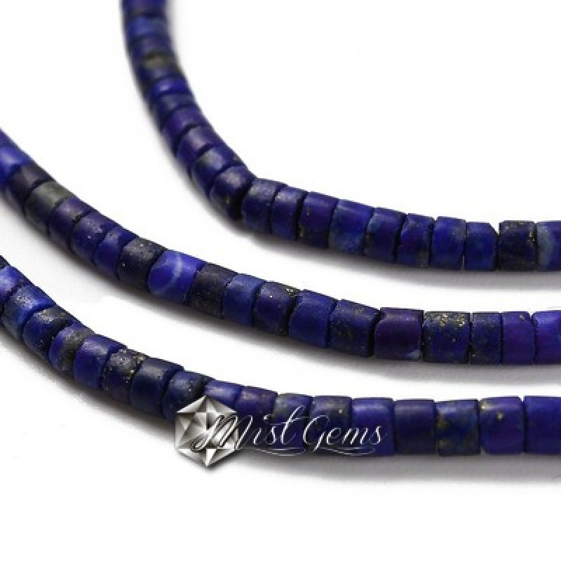 Lapis lazuli discuri Heishi 2.2~3x1.5~2mm-1sir