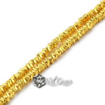 Hematit patrat,fatetat,electroplacat,auriu -2X2X1mm-100 buc