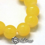 Sfere Sticla Galben Pai 4mm-1sir.