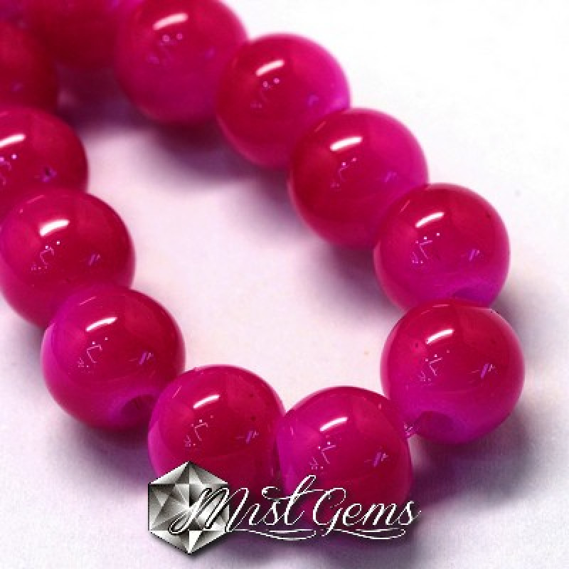 Sfere Sticla Magenta 4mm-1sir.